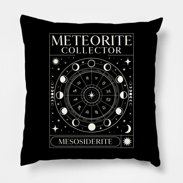 Meteorite Collector Mesosiderite Meteorite Meteorite Pillow by Meteorite Factory