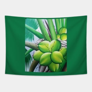 green coconuts Tapestry