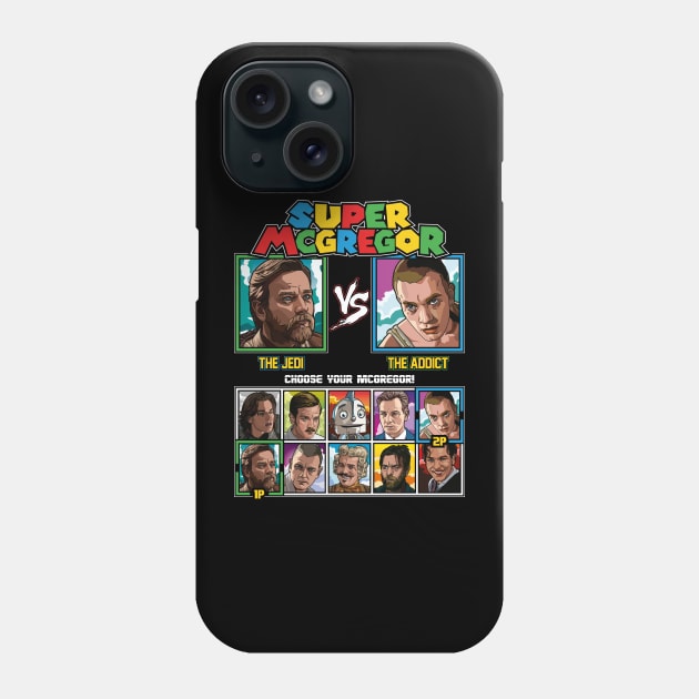 Ewan McGregor Fighter Phone Case by RetroReview