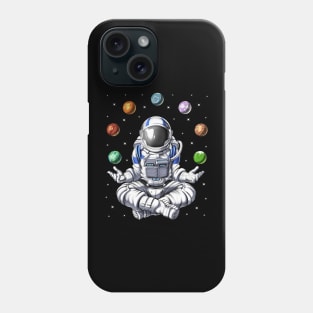 Astronaut Juggling Space Planets Phone Case