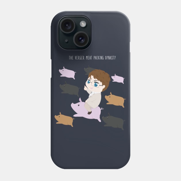 The Verger Meat Packing Dynasty Phone Case by thepiemistake