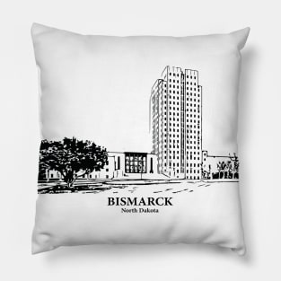 Bismarck - North Dakota Pillow