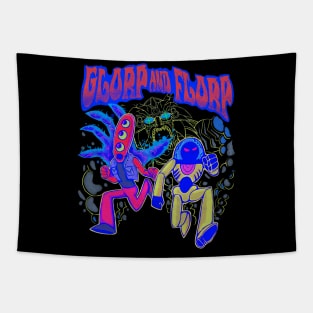 Run Like Hell- Electric Blue Colorway Tapestry