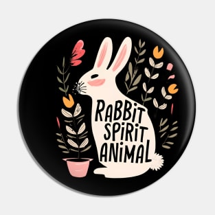 Rabbit my spirit animal Pin