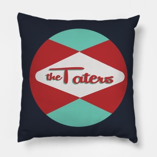 The Taters (SWANK! button logo) Pillow