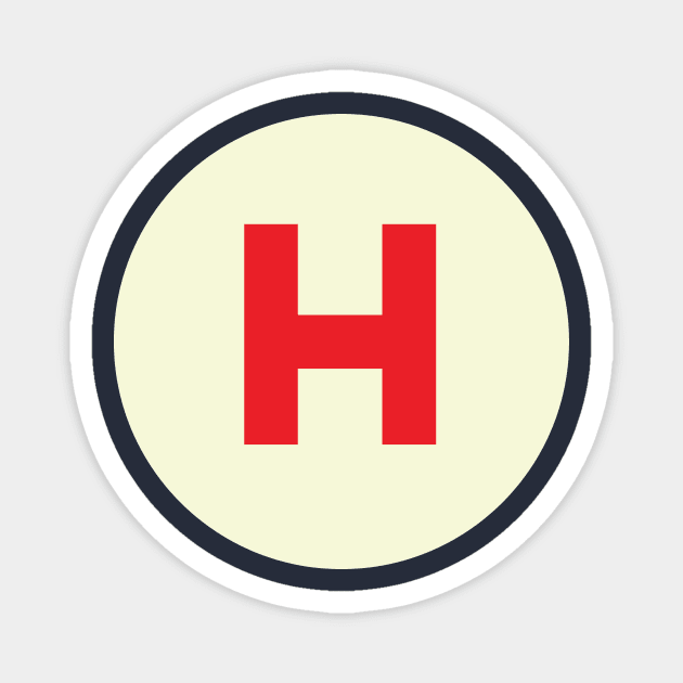 Vintage H Monogram Magnet by calebfaires