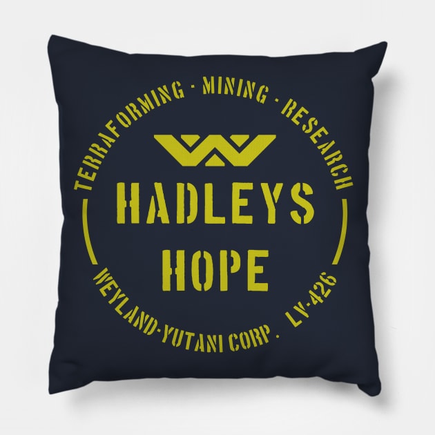 Hadley's Hope LV-426 Pillow by PopCultureShirts