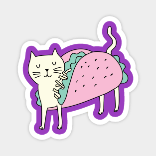 Taco Kitty Magnet