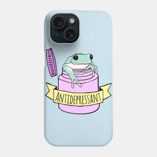 Antidepressant White Tree Frog Phone Case