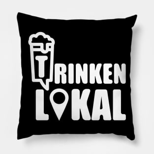 trinken lokal Pillow