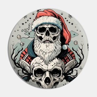 Santa Skull Collection 3 Pin