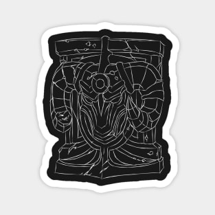 Braum Shield (White) Magnet