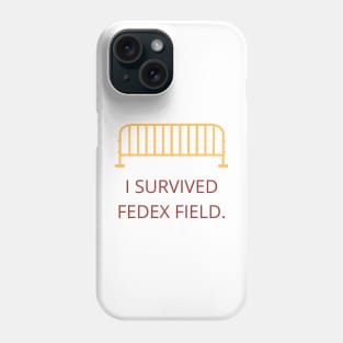 I Survived FedEx Field - Philadelphia Eagles/Washington Commanders Phone Case