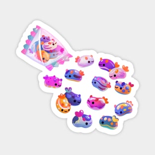 Jelly bean sea slug Magnet