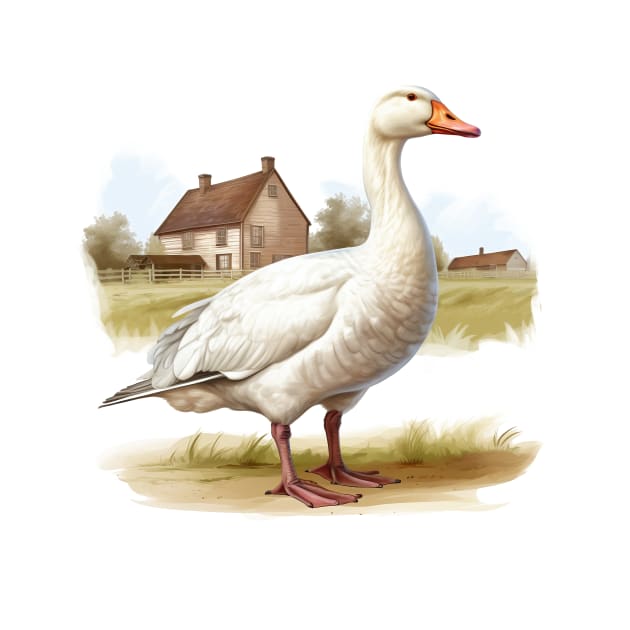 White Goose by zooleisurelife