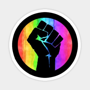 Black Lives Matter Pride Magnet