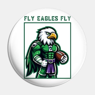 FLY Eagles FLY Pin