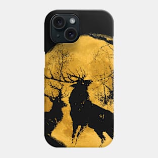 Deer in the forest Phone Case