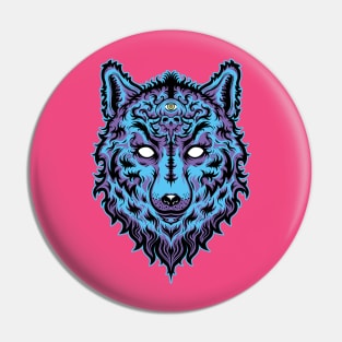 Wolf-head Pin