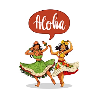 Hula Dancers T-Shirt