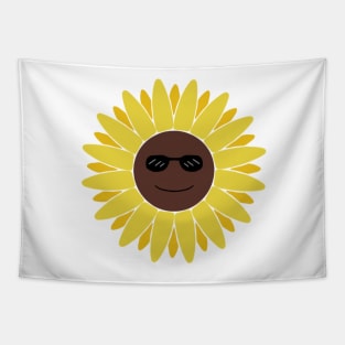 Cool sunflower Tapestry