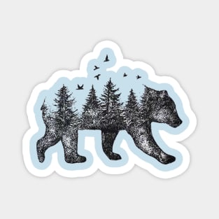 Bear Forest Magnet