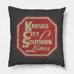 Kansas City Southern Lines 1887 Pillow