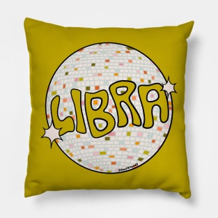 Libra Disco Ball Pillow