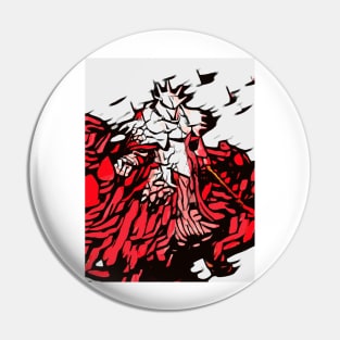 Red Knight Pin