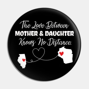 The love between mother & daughter knows no distance Pin