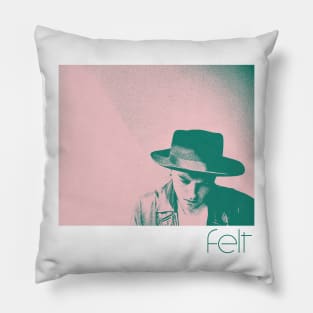 Felt ••••••••••• 80s Aesthetic Design Pillow