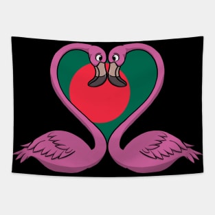 Flamingo Bangladesh Tapestry