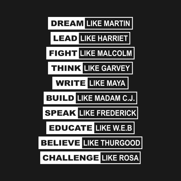 Discover Black Lives Matter Black History Month Equality Black Influencers - Black History Month - T-Shirt