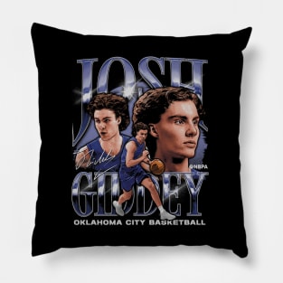 Josh Giddey Oklahoma City Vintage Pillow