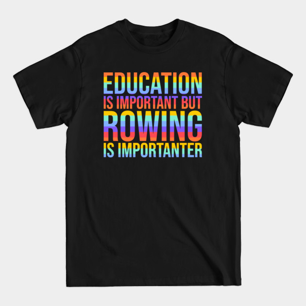 Disover Funny And Awesome Education Is Important But T-Shirts