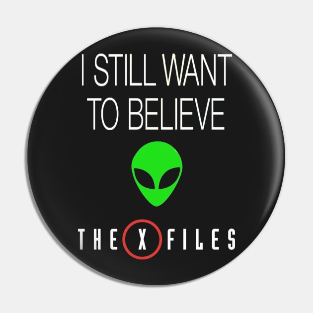 X-File Still Want To Believe Alien Head 2015 Pin by squidhunterwa