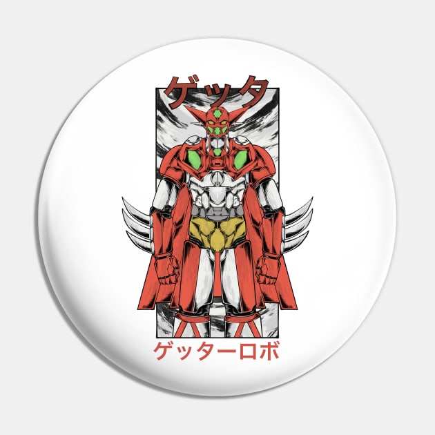 Getter robo Pin by Amartwork