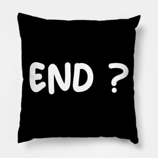 END? Pillow