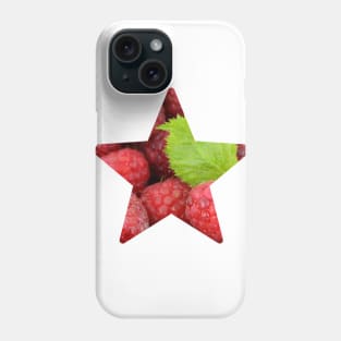 Raspberry Fruit Star Phone Case