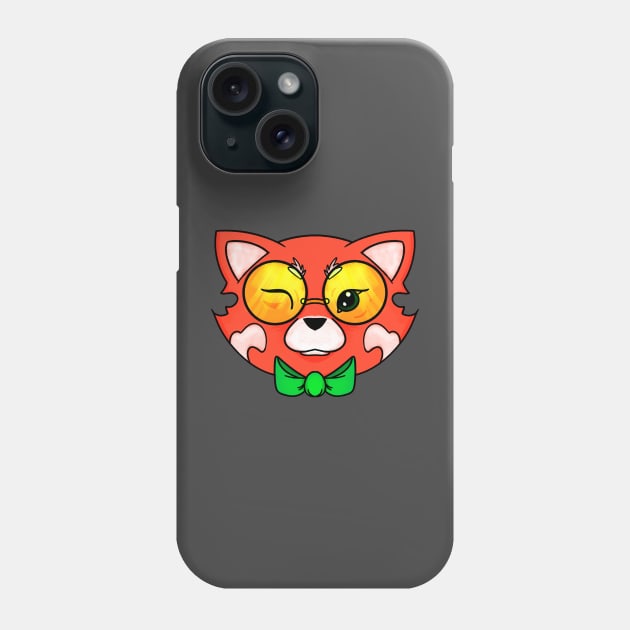 Red Panda Face Phone Case by TaliDe