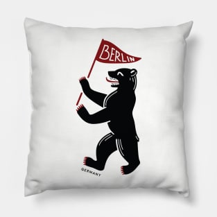 BERLIN bear Germany Travel Pillow