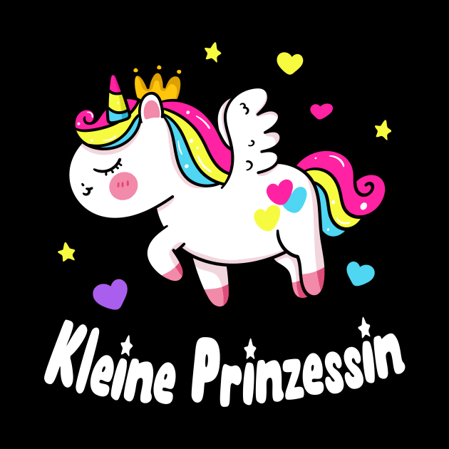 Kleine Prinzessin Einhorn Mädchen Tochter Kinder by Foxxy Merch