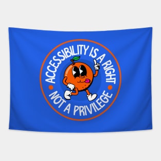 Accessibility Is A Right Not A Privilege - Invisible Illness Awareness Tapestry