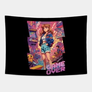 Retro Gamer Girl! Tapestry