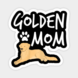 Golden Retriever Mom Magnet