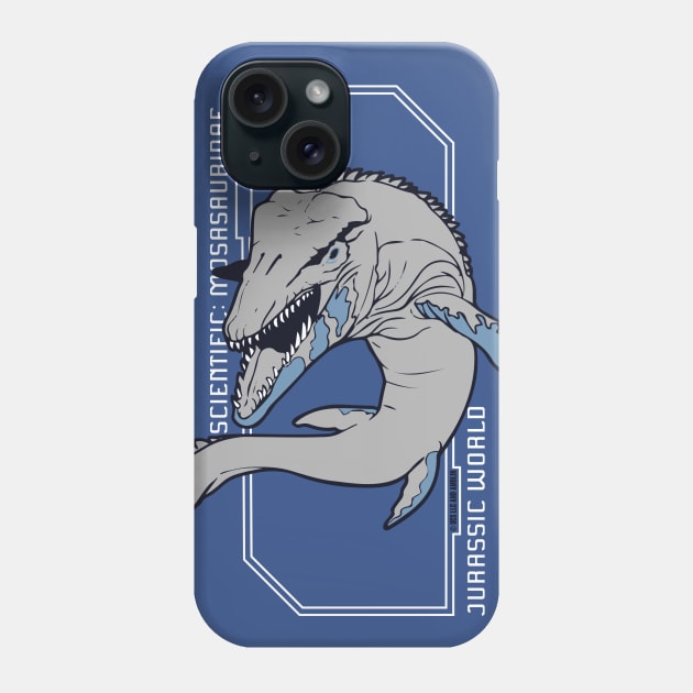 Mosasaurus Phone Case by Mercado Graphic Design