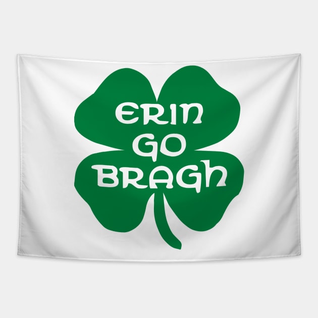 Erin Go Bragh Shamrock Tapestry by Stacks