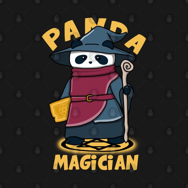 Panda Magician by Luna Illustration