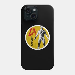 LA KNIGHT ON Yellow Phone Case