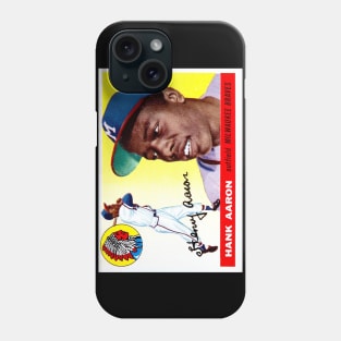 Hank Aaron Card Phone Case